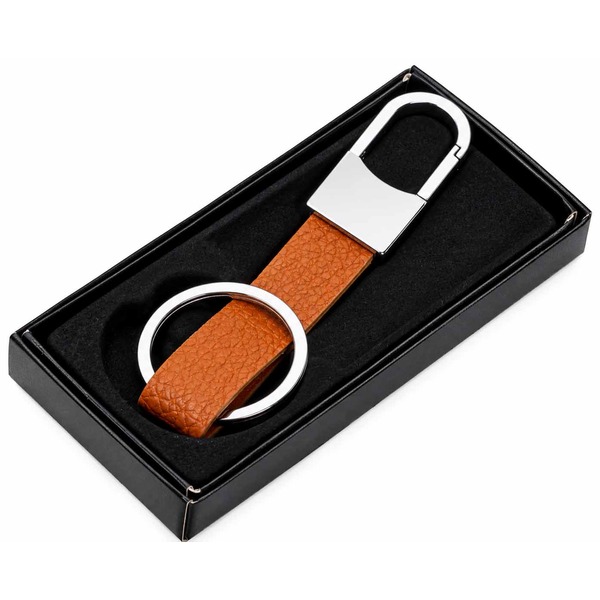 Metallic with leather Key holders